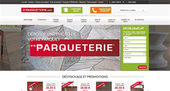 Desktop Screenshot of e-parqueterie.com